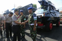 Kapolda Cek Kesiapan Angota Brimob PAM Pilkada 2018