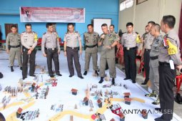 Jelang Pilkada Polda Kalsel Gelar Latihan TFG