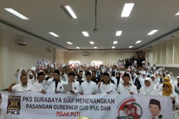 PKS Surabaya Ikrar Menangkan Gus Ipul-Mbak Puti