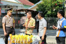 Polres HSS dan Bulog Barabai Operasi Pasar