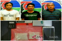 Tiga Pengedar Narkoba tertangkap Dengan Barbuk 150 Gram Sabu-Sabu