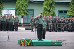 Kasdam Pattimura pimpin upacara awal bulan