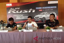 Pesanan New Rush di Aceh 112 unit