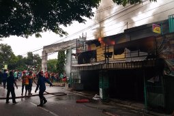 Arus Pendek Sebabkan Kebakaran Toko di Sidoarjo