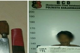 Polisi Tangkap Pria Bawa Sajam dan Narkoba