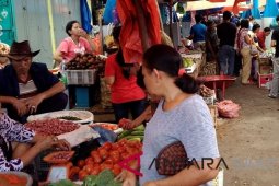 Harga bahan pangan di Sibolga masih mahal