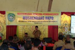 Musrenbang di Kecamatan Tapin Tengah