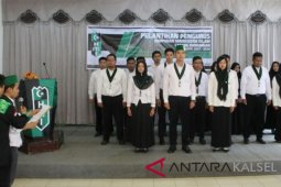 Pengurus Baru HMI Cabang Kandangan Dilantik