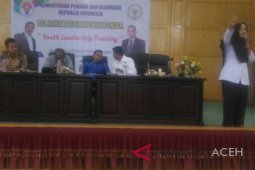Pemuda Langsa dibekali pelatihan kepemimpinan
