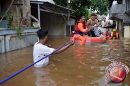Sebaran banjir di Jakarta