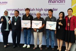 Mandiri Berikan Hadiah "High Spender" Kartu Kredit