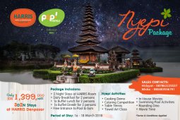 Nyepi, HARRIS-POP! Hotels & Conventions Denpasar suguhkan beragam kegiatan