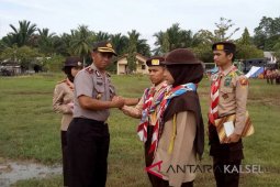 Wakapolres Buka Perkemahan Saka Bhayangkara