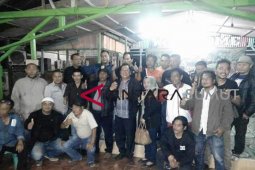 Irsan Nasution silaturahmi dengan wartawan
