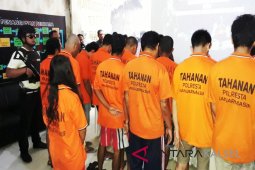 Polresta Banjarmasin Ciduk 17 Tersangka Hasil Ops Jaran