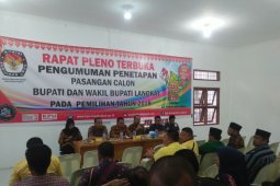 KPU Langkat tetapkan dua pasangan ikut pilkada