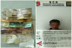 Polsekta Banjarmasin Tengah Tangkap Pengempul Kupon Putih