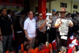Polda Sita 191 Motor Dan 22 Mobil Hasil Ops Jaran Intan 2018