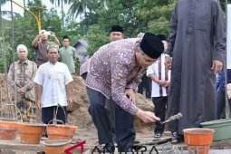 Bupati HSS Resmikan Rehab Total Mesjid Al Falah