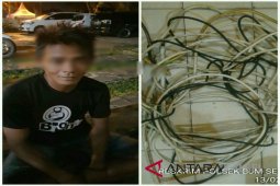 Tersangka Curi Kabel Genset Rumah Sakit