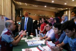 Perguruan tinggi AS pameran di Medan