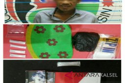 Polresta Banjarmasin Sita Enam Paket Sabu-Sabu