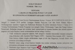 Bupati larang ASN lakukan praktik pungli