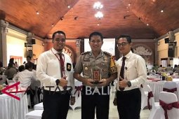 Polres Gianyar Terbaik se-Bali dalam Penyelesaian Kasus Korupsi