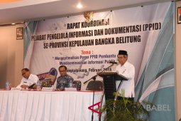 PPID Babel diminta bersinergi optimalkan pelayanan informasi