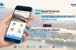Aplikasi "Home Terminal" Permudah Jasa Layanan Kepelabuhanan