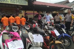 Polres Tapin Amankan Enam Pelaku Curanmor