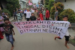 Unjuk Rasa Sengketa Lahan