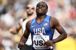 Christian Coleman menangi juara dunia 100 meter