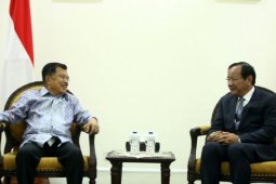 Bahas Kerja Sama, Menlu Kamboja Temui JK