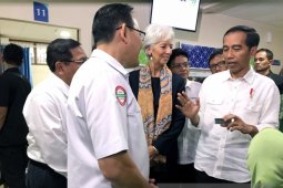 Presiden Ajak Dir IMF "Blusukan" ke RS (Video)