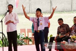 Dimas Pamer Keahlian Bersilat ke Presiden