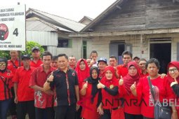 Tim PDIP perkenalkan pasangan Mulya kepada masyarakat