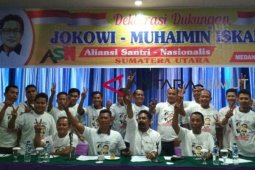 Aliansi santri nasionalis deklarasi dukungan pencapresan Jokowi-Muhaimin