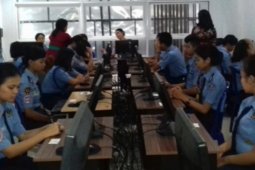 SMK Penerbangan Denpasar laksanakan simulasi UN 2018