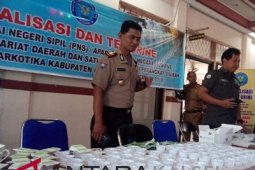 BNK Tes Urine 176 Pegawai Setda Kotabaru