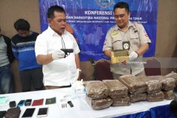 East Java BNN Foils Attempt to Send Marijuana to Bali
