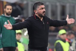 Kontrak Pelatih Gattuso Diperpanjang Hingga 2021