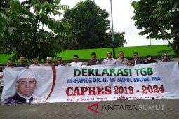 Masyarakat Sumut deklarasikan "relawan TGB Capres"