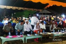 Wabup Hadiri  Saprah Amal Desa Sungai Seluang