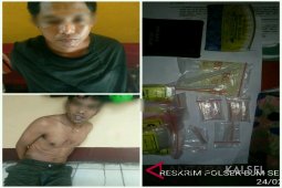 Polisi Tangkap Dua Buruh Simpan 13 Paket Sabu-Sabu