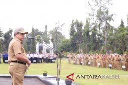 Pjs Bupati Tanah Laut Pimpin Apel