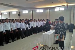 KPU Bangka lantik PKK-PPS pemilu 2019