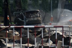 Video - Begini Kronologi Kebakaran SPBU Berbek
