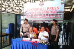 Polres Bangka amankan dua wanita simpan sabu