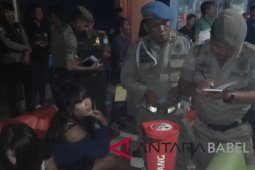 Tim gabungan razia THM berantas penyalahgunaan narkoba
